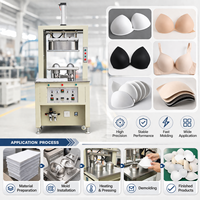 Machine automatique de moulage de bonnets de soutien-gorge, machine de formage de sous-vêtements, équipement de thermoformage pour la fabrication de lingerie et de soutien-gorge