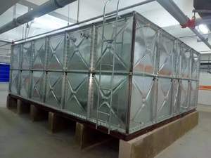 Réservoir d'eau modulaire en acier galvanisé avec galvanisation à chaud et connexion boulonnée - Product Image 4