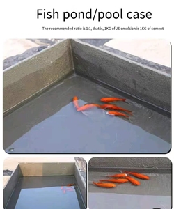 Mortier de <span class=keywords><strong>ciment</strong></span> polymère JS revêtement imperméable matériaux de construction toiture extérieure <span class=keywords><strong>ciment</strong></span> polymère de haute qualité - Product Image 4