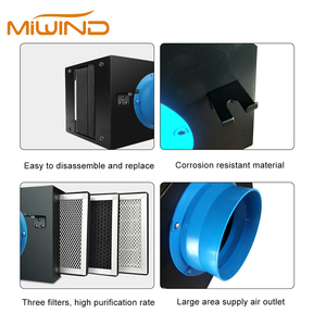 4/6/8/10 Inch Ống Gắn Làm Sạch Than Hoạt Tính Bộ Lọc Không Khí Hộp - Product Image 5