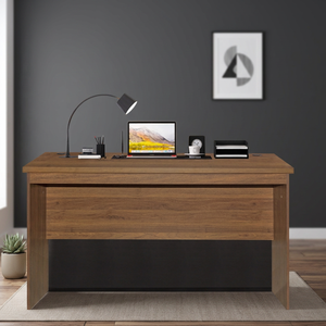 Factory Wholesale Durable Modern Office <b>Desks</b> Thick Board Top Panel Wooden Computer Study Table Storage Excellent New Office - Product Image 3