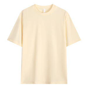 高品質 230g ヘビーウェイト オーバーサイズ <span class=keywords><strong>T</strong></span>シャツ 100% コットン クルーネック 半袖 カジュアルスタイル ユニセックス プラスサイズ 無地<span class=keywords><strong>T</strong></span>シャツ - Product Image 6