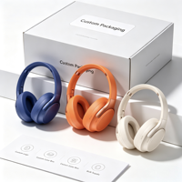 Casque sans fil supra-auriculaire à prix d'usine avec micro intégré pour appels mains libres et musique stéréo HiFi