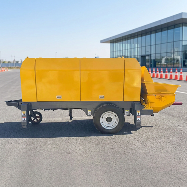 Heavy Duty Mobile Transport Portable Towers Machine Small Mini Electric Pneumatic Gas Mine Mortar Cement Concrete Pump