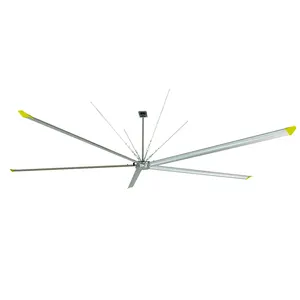 Bò Sữa Trang Trại Nhà Kính Nhà Gà Công Nghiệp Thông Gió Trần Lớn Hvls Fan 20ft/24ft