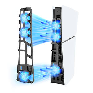 Meilleure vente P5 Slim Silent Cooling Fan Smart Auto On/Off 3 réglages de vitesse pour une expérience de jeu plus fluide Plastique durable - Product Image 1