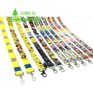 Giá Rẻ Bán Buôn Thời Trang Trống Móc Đôi Yoyo Kim Loại Clip Cổ Tay Keychain Kpop Anime Dễ Thương Cổ Dệt Logo <span class=keywords><strong>Nylon</strong></span> Dây Buộc Với Logo - Product Image 4