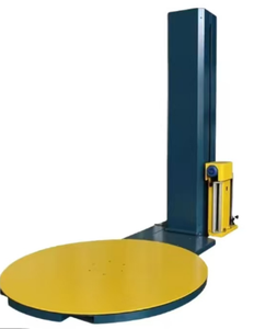Automatic Tray Jack Circular M-type <b>Stretching</b> PE Film Fully Automatic Tray <b>Stretching</b> Film Packaging <b>Machine</b> - Product Image 1