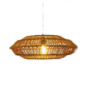 Linen <b>Lantern</b> Pendant Antique Retro Japanese Style E27 Chandelier Hanging Ceiling <b>Lighting</b> Lampshade Fixture Living Room Bedroom - Product Image 4