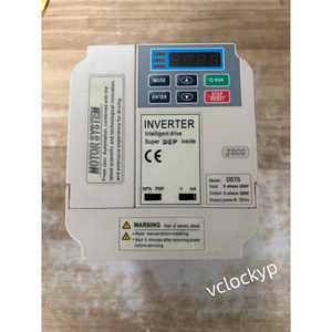 1PC Régulateur de vitesse d'occasion 380V 0.75KW C075 JSCC 750W - Product Image 2