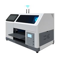 Nouvelle imprimante UV à plat tendance avec écran tactile, prise en charge du PC, connexion Wi-Fi, imprimantes à jet d'encre pour coques de téléphone, badges, balles de golf