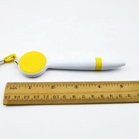 Stylo à pression en plastique, note adhésive, lanière avec Logo personnalisé