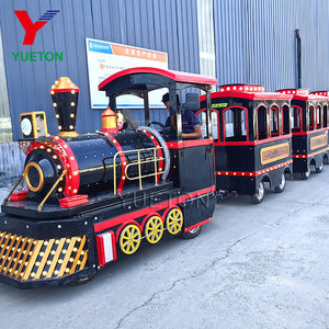 รถไฟด่วนขนาดเล็กสำหรับเด็กรถไฟด่วน4ล้อไฟฟ้าในห้างสรรพสินค้าขายส่งสำหรับสวนสนุก - Product Image 2