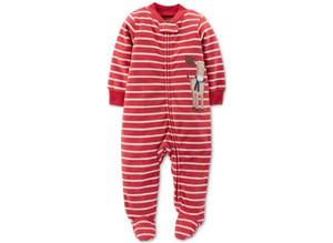 Combinaison en polaire pour bébés garçons avec broderie appliquée, vente en gros - Product Image 6