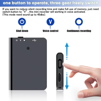 Haute qualité 16GB HD Dictaphone stylo activé professionnel Micro lecteur MP3 enregistreur vocal Audio numérique enregistreur vocal