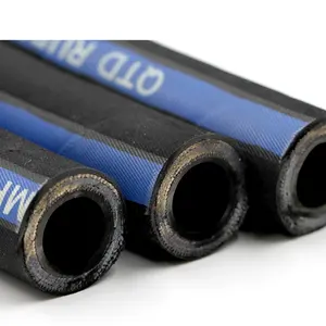 Mangueira de borracha de alta pressão OEM para transporte de óleo e gás, tubo especial hidráulico original do fabricante