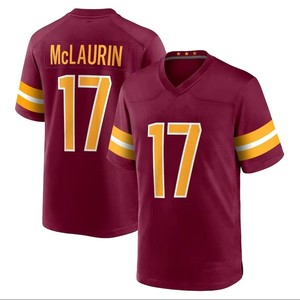 2024 Mes 5 Jayden Daniels Commander Trikot Vizepräsident American Football Shirt Genähtes Besticktes Uniform - Product Image 4