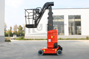 Plataforma Elevadora Móvil Hidráulica Eléctrica Articulada de 9.2m 11.2m, Compacta y Telescópica, Tipo Cherrypicker para Fábrica - Product Image 5