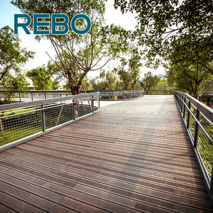 بلاط خيزران منسوج بنمط حديث 18 من حبلا سميك للاستخدام الخارجي - Product Image 2