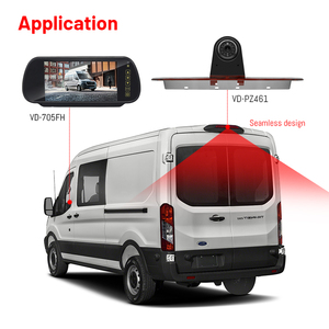 Telecamera di Retromarcia Impermeabile IP68 con Visione Notturna, Sostituzione OEM per Luce Freno di Terza Posizione per Sprinter VW - Product Image 1