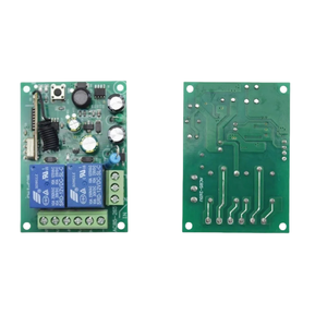New 2 CH không dây điều khiển từ xa chuyển đổi ánh sáng AC220V Mini Receiver với 10A relay 2 phím điều khiển từ xa cho đèn cửa sổ - Product Image 3