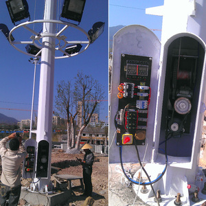 Éclairage routier à mât haut 10m 15m 200W 18m 600W LED en alliage d'aluminium IP65 - Product Image 5
