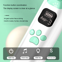 Aspirateur nasal électrique intelligent 2026 pour bébé, silencieux, avec 3 niveaux, écran LED, usine OEM