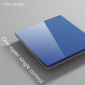 Interrupteur intelligent en verre coloré, panneau large, design ultra-fin, type 86, IP20 - Product Image 2