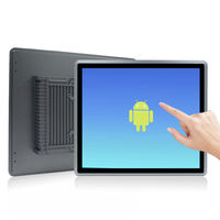 Écran tactile industriel Android 12,1 15 17 19 pouces, PC avec montage VESA, intégré, étanche IP65, capacitif, tout-en-un