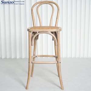 <span class=keywords><strong>Tabouret</strong></span> de <span class=keywords><strong>bar</strong></span> en bois courbé avec dossier, chaise <span class=keywords><strong>Thonet</strong></span> en bois massif pour comptoir de cuisine commercial, <span class=keywords><strong>bar</strong></span> et café-pub - Product Image 2