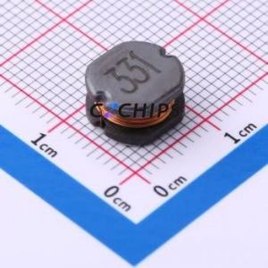 XRCD105-331K ตัวเหนี่ยวนำไฟฟ้าแบบ SMD,5.4x9 มม. ( ค่าความเหนี่ยวนำ: 330uH )( ความแม่นยำ: 10% กระแสไฟฟ้าที่กำหนด: 520mA ) - Product Image 1