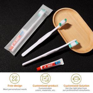 Set di Cortesia <span class=keywords><strong>per</strong></span> Hotel Certificato CE, <span class=keywords><strong>Kit</strong></span> da Viaggio con Spazzolino e Dentifricio, Set da <span class=keywords><strong>Barba</strong></span> Portatile <span class=keywords><strong>per</strong></span> Hotel - Product Image 2