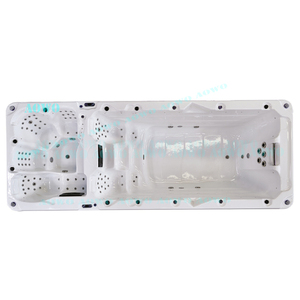 Bain à remous extérieur <span class=keywords><strong>piscine</strong></span> <span class=keywords><strong>pas</strong></span> <span class=keywords><strong>cher</strong></span> avec couverture automatique 4 personne jacuzzier & nager spa tube chaud extérieur Villa Jardin Baignoire - Product Image 3