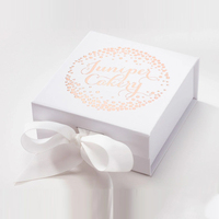 Scatole Regalo di Lusso Personalizzate di Alta Qualità per Matrimoni con Nastro