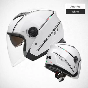 Casco <span class=keywords><strong>Moto</strong></span> Mezzo Viso Disponibile in Stock, Materiale ABS, Casco da <span class=keywords><strong>Moto</strong></span> <span class=keywords><strong>per</strong></span> Adulti - Product Image 2