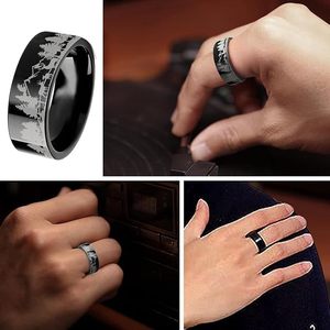 24 Nuovi Modelli dei Set di Anelli in Acciaio Inossidabile per Uomo in Stile Retrò Europeo e Americano di Xiyin, Bestseller su <span class=keywords><strong>Ama</strong></span> - Product Image 3