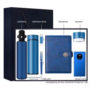 Cadeaux de bureau personnalisés pour les employés, articles promotionnels, ensembles exécutifs, carnets A5 avec stylo, ensemble cadeau d'entreprise pour homme - Product Image 5
