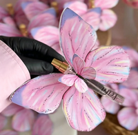 Bouteille de parfum 3D en forme de papillon, ornements décoratifs haut de gamme, souvenir, carte de parfum DIY