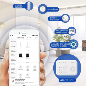 2025 tuya thông minh hệ thống an ninh wifi 2 gam chống trộm báo động máy chủ với điều khiển từ xa tương thích với tuya cuộc sống thông minh ứng dụng - Product Image 6