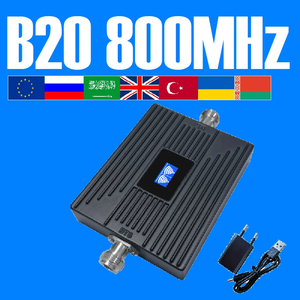 Amplificateur de signal de téléphone portable 4G 5G 800 bande 20 B20 LTE <span class=keywords><strong>Plus</strong></span> bande unique Amplificateur de signal cellulaire Répéteur LTE DCS 2G 3G 4G 5G - Product Image 2