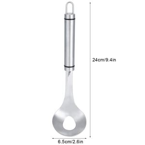 Cuchara para Hacer Albóndigas de Acero Inoxidable Ecológica con Cabeza Antiadherente, Apta para Lavavajillas, para Carne de Res, Pescado, <span class=keywords><strong>Croquetas</strong></span>, Preparación de Alimentos en <span class=keywords><strong>la</strong></span> Cocina - Product Image 3