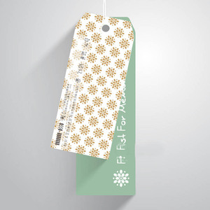 Étiquette volante personnalisée en papier pour vêtements, jeans, robes, vente en gros - Product Image 2