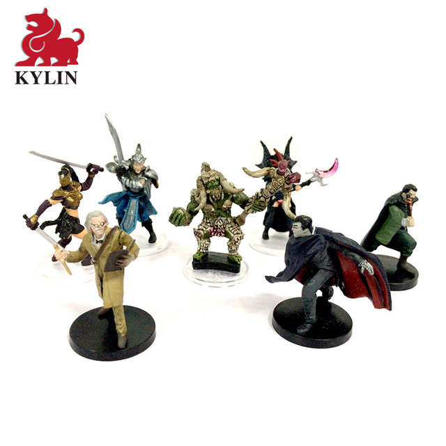 Plastic Boardgame Miniatures, Boardgame Figure, Anime Custom Action Figure