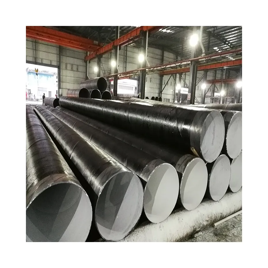 Hot Sale Spiral Welded Steel Pipe For Water Oil And Gas Thick Wall Spiral Steel Pipe Piling Spiral Pipe