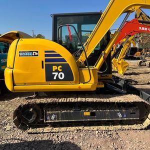 Excavadora Japonesa de Segunda Mano Original Importada de 7 Toneladas, Komatsu PC70-8, en Venta a Bajo Precio, Confiable y de Alta Calidad - Product Image 4