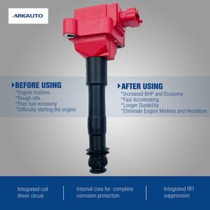 ARKAUTO için yüksek performanslı ateşleme bobini paketi 99760210402 UF544 Porsche 911 Cayman Cayman 2.4 <span class=keywords><strong>3.2</strong></span> 3.4 3.6 3.8 H6 996 997 987 - Product Image 3