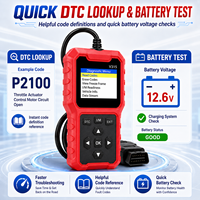 Lector de Códigos OBD2 V315, Escáner Automotriz, Herramienta de Diagnóstico Profesional del Motor, Lector Rápido de Códigos de Error, Reiniciador de Luz de Advertencia del Motor