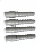 Kit de terminaison rétractable à froid pour câble XLPE 3 conducteurs 33 kV avec joint en caoutchouc silicone résistant aux intempéries, terminal rétractable à froid