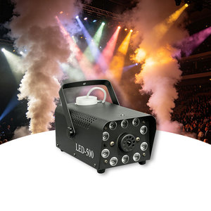 MINGLANG Profesyonel <span class=keywords><strong>DJ</strong></span> RGB 3'ü <span class=keywords><strong>1</strong></span> Arada LED Sahne Işığı Demir Sis Makinesi 500W AC110-220V Uzaktan Kumanda <span class=keywords><strong>1</strong></span> Yıl Garanti - Product Image 4