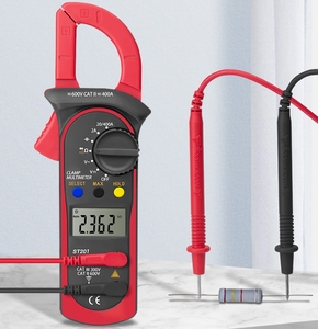 SKQ ST-201 High Quality Digital <b>Clamp</b> Multimeter-Waterproof (0.01% + 1) Accuracy Low Battery Indicator 600V/400A - Product Image 5